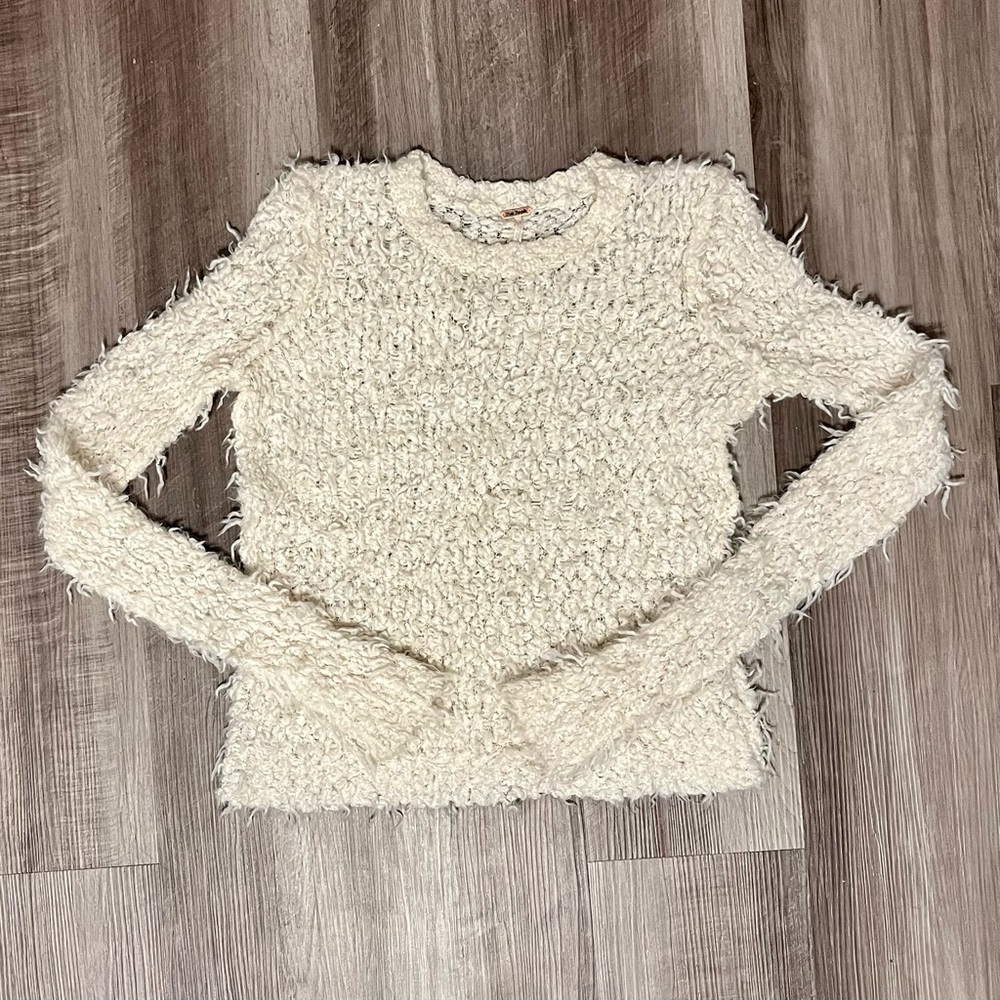Free People Shag Wool Sweater
